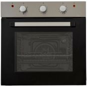 Cooke & Lewis CLFSB60 Built-in Single Fan Electric Oven - Black RRP £239.99 (LOC: SR4R-PP3191 - QP)