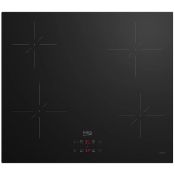 Beko HII164401QT 59cm Induction Hob - Black RRP £209.99 (LOC: SR4L-PP3195 - 1LP)