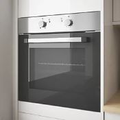 Cooke & Lewis CSB60a Built-In Single Electric Oven Stainless Steel 595mm x 595mm RRP £239.99 (LOC: