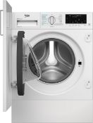 Beko WDIK954451F 9kg/5kg Built-in Condenser Washer dryer - White RRP £619.99 (LOC: SR4R-PP3194 -