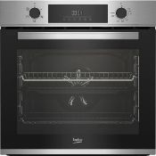 Beko BBIF12300X Built-in Single Fan Electric Oven - Stainless steel RRP £296.99 (LOC: SR4R-