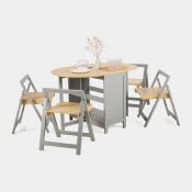 Boxed Firbeck Folding Table and Chairs (LOC: SR5(1.10)-PP3355 - MP)