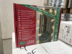 12 X BRAND NEW SETS OF KONSTSMIDE CHRISTMAS STAR DECORATION LIGHTS (LOC: 22.2-AA9177 - 2P)