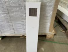10 X PACKS OF SPC HERINGBONE DRYBACK FLOORING DB00007 WALNUT. EACH PACK HAS A COVERAGE OF 2.25M2.