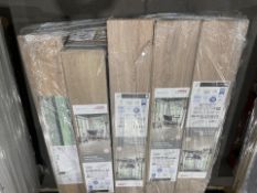14 x packs of Egger Home 8mm – Brown Loja, 8 Planks per pack - width 193mm, length 292mm,