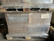 PALLET TO CONTAIN 40 X BRAND NEW PACKS OF JOHNSONS TILES 600 X 300MM CEMENT GREY GLAZED CERAMIC