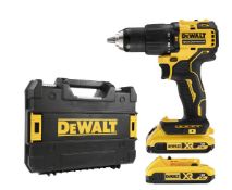 DeWalt DCD709D2T-GB 18V XR Brushless Compact Combi Drill 2 x 2.0Ah RRP £99. Powerful yet compact,