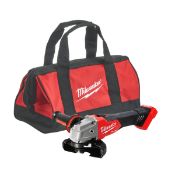 Milwaukee M18FSAG115X-0B 18V FUEL 115mm Angle Grinder with Slide Switch RRP £139, with Battery &