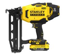 Stanley FatMax V20 18V 16g Nailer 2 x 2.0Ah RRP £269. There’s no need for compressors, hoses or