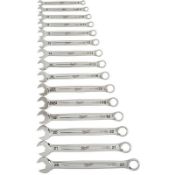 Boxed Milwaukee MAXBITE™ Metric Combination Spanner Set RRP £119, Rounded I-Beam handle for