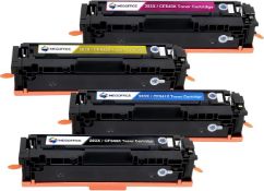 203X 203A Toner Cartridges Compatible for HP M281fdw M254dw Toner 4-Pack (LOC: B3CAGE,3-JJ5753 -