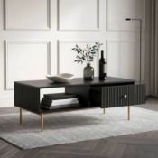Boxed Luxe Coffee Table with Drawer (LOC: SR10.4.5-UA651 - MP)