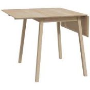 Boxed HOMCOM Folding Dining Table, Extendable Kitchen Table (LOC: SR10.4.13-UA474 - 1LP)