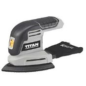 Titan TTI941SDR 18V Li-Ion TXP Cordless Detail Sander - Bare (LOC: SR9(5.14)-PP992 - SP)