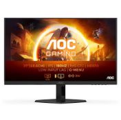 AOC 27G4XED 27 inch FHD Gaming Monitor 180Hz, Fast IPS Panel, 1ms GtG, HDR10 (LOC: SR10.4.4-