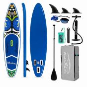 FULL PALLET OF 19 BOXED MIXED FUNWATER/FEATH-R-LITE PADDLE BOARDS STYLES SIZES AND COLOURS MAY