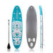 FULL PALLET OF 19 BOXED MIXED FUNWATER/FEATH-R-LITE PADDLE BOARDS STYLES SIZES AND COLOURS MAY