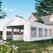 Boxed Quictent 5x10m (16x32ft) Party Tent Canopy, Heavy Duty Outdoor Event Shelter for Wedding, BBQ,