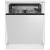 Beko DIN15X20 Integrated Full size Dishwasher RRP £400.00 (LOC: SR4BW-UB5498 - HP)