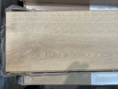 PALLET OF 14 X PACK OF 7 Malton Wood planks Oak effect Laminate Flooring, 1.727m² (LOC: 21.3-