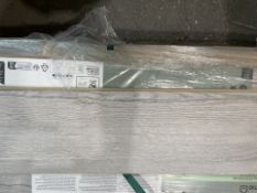 PALLET OF 22 X PACK OF 8 FULHAM GREY OAK EFFECY LAMINATE FLOORING 1.994m² (LOC: 17.6-HH2511 - HP)