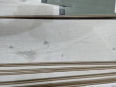 PALLET TO CONTAIN 13 X Rowley Light Grey Wood effect Laminate Flooring, 1.995m² The Rowley Light