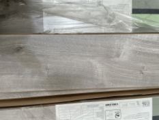 PALLET TO CONTAIN 12 X BOXED Gladstone Wood planks Grey wood effect Structured Laminate Flooring,