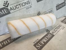 100 X BRAND NEW CHARLES BENTLEY BULLDOZER 9 INCH X 1.75 INCH PAINT SLEEVES (LOC: 23.12-aa8445 - 1P)