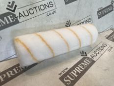 100 X BRAND NEW CHARLES BENTLEY BULLDOZER 9 INCH X 1.75 INCH PAINT SLEEVES (LOC: 47.16-aa8443 - 1P)