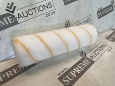 100 X BRAND NEW CHARLES BENTLEY BULLDOZER 9 INCH X 1.75 INCH PAINT SLEEVES (LOC: 47.24-aa8444 - 1P)
