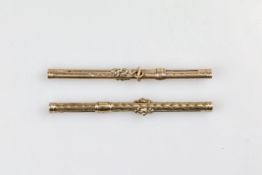 An unusual dual ended combination dip pen, pencil and blade, with oval form barrel, fine