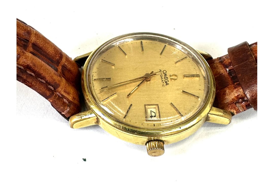 Vintage gents omega automatic wristwatch the watch is ticking - Image 2 of 5