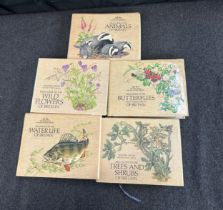 Five volumes from the Readers Digest Nature Lovers Library
