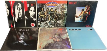 6 Australian heavy metal LP's to include Vow Wow, Angel City, Noiseworks etc