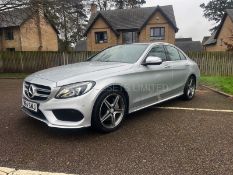 MERCEDES C220D "AMG LINE - PREMIUM EDITION" BLUETEC - AUTO - 2015 - FULL LEATHER - WOW