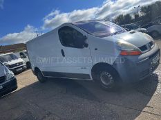 RENAULT TRAFIC LL29 DCI "LONG WHEEL BASE" - 3 SEATER - 2005 (55 REG)
