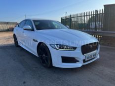 JAGUAR XE "R - SPORT EDITION" 2.0 DIESEL - AUTO - 66 REG - AIR CONDITION - FULL R/B LEATHER