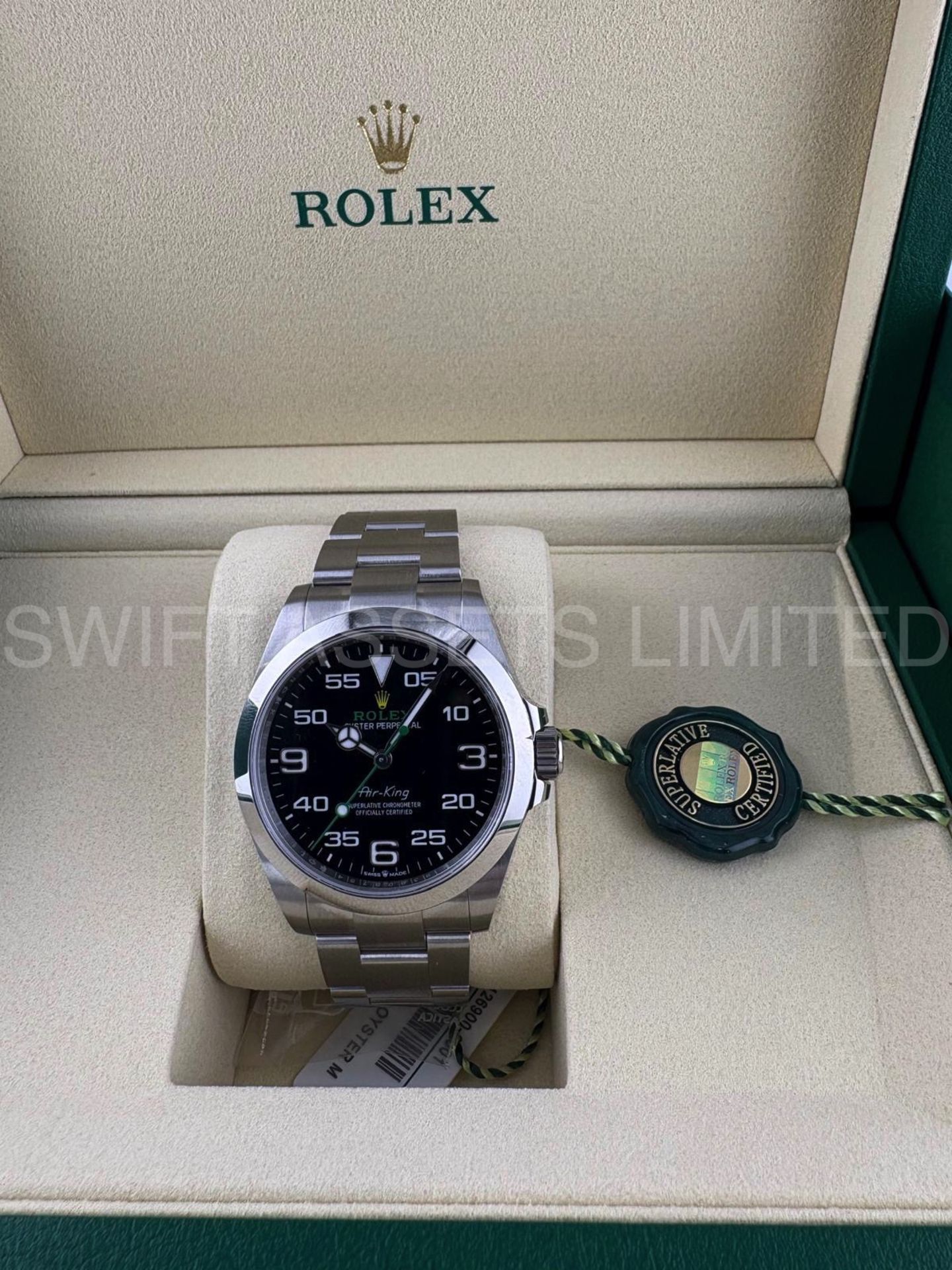 ROLEX AIR-KING *40MM OYSTER STEEL* (BRAND NEW / UNWORN) *BEAT THE WAIT*