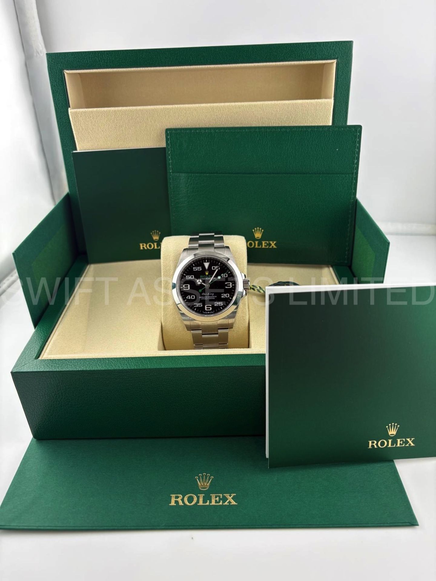 ROLEX AIR-KING *40MM OYSTER STEEL* (BRAND NEW / UNWORN) *BEAT THE WAIT* - Image 3 of 7