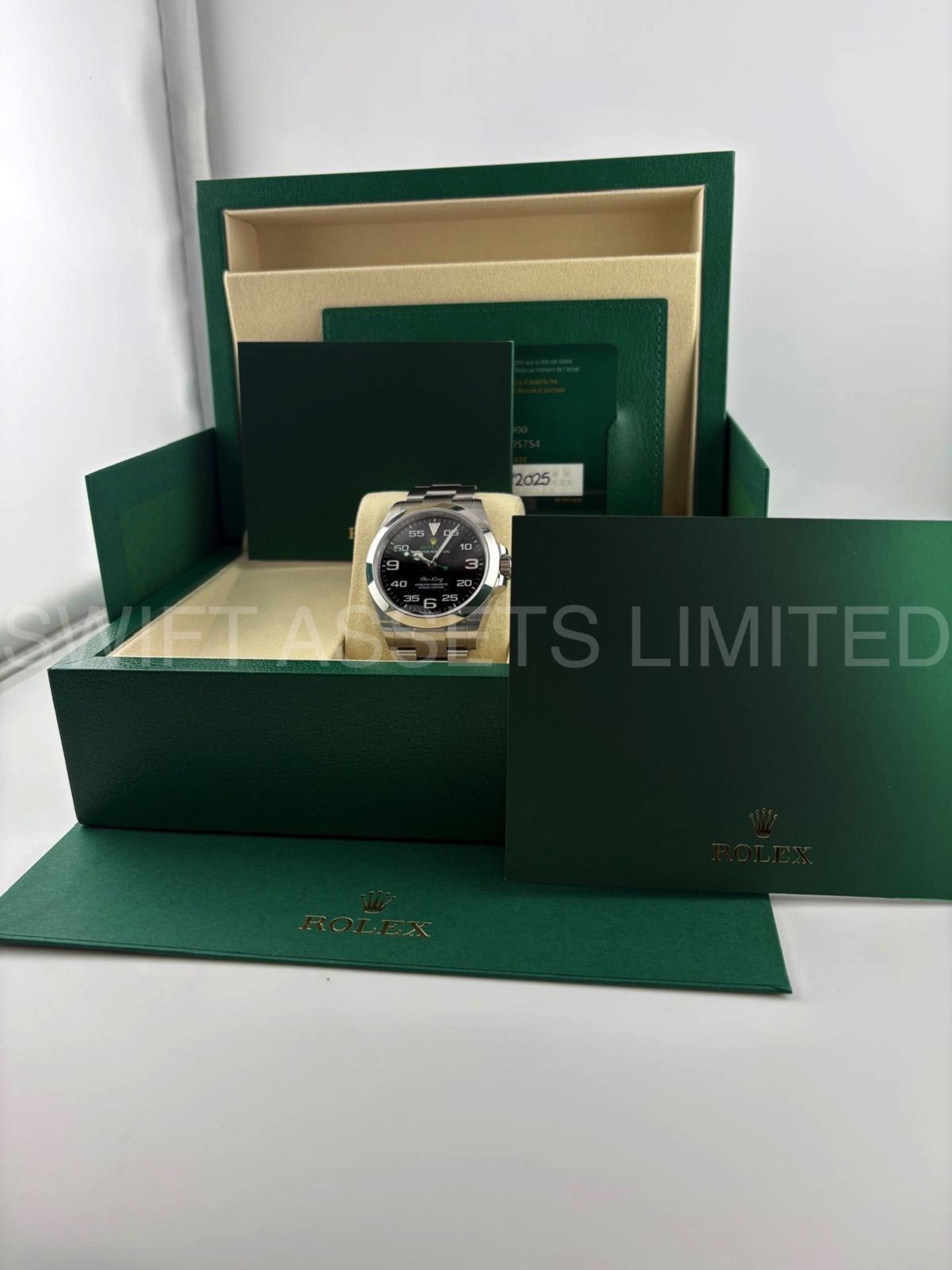 ROLEX AIR-KING *40MM OYSTER STEEL* (BRAND NEW / UNWORN) *BEAT THE WAIT* - Image 5 of 7