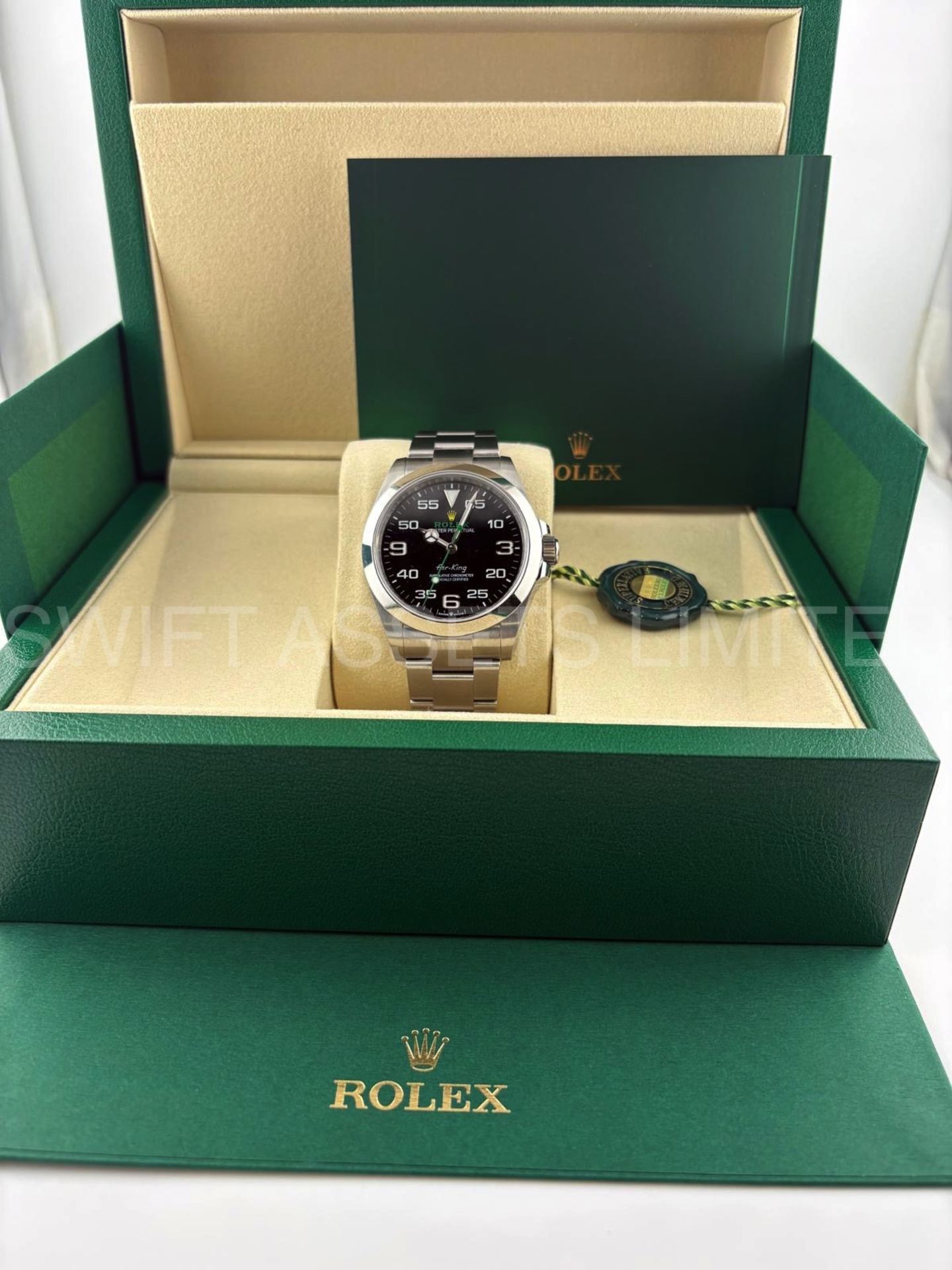 ROLEX AIR-KING *40MM OYSTER STEEL* (BRAND NEW / UNWORN) *BEAT THE WAIT* - Image 2 of 7