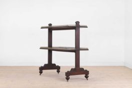 A early Victorian mahogany buffet by Jones & Son of Dublin, Circa 1850