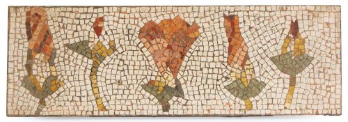 A mosaic panel 20th century