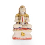 Indian alabaster deity figure 19th century