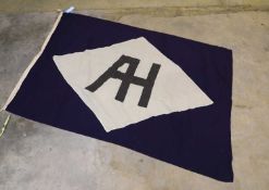 A Blue Funnel Shipping Line House flag 20th century