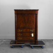 A French Empire mahogany escritoire 19th century