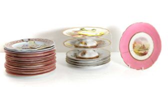 A collection of English and continental ceramics 19th century and later