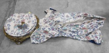 A gilt bronze bed canopy 20th century