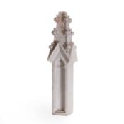 A marble pinnacle 19th century