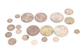 A collection of coins